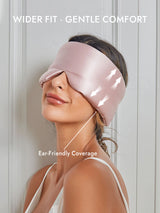 [Light Pink] SilkSilky  Eye Mask 005