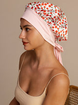 [Cherry] SilkSilky  Sleep Cap 004