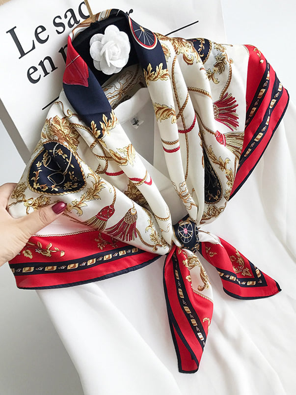 [P001] SilkSilky  Pure Silk Scarf 001,