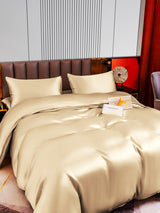 [Beige] SilkSilky  22Momme Bedding Set 006