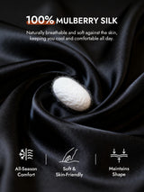 [Black] SilkSilky  Pure Silk Panty 003