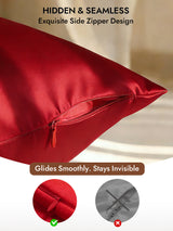 [Wine] SilkSilky  30Momme Pillowcase 006