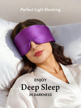 [Purple] SilkSilky  Eye Mask 003