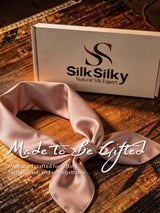 [Pink] SilkSilky  Scarf 004