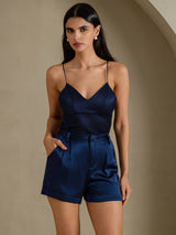 [Dark Blue] SilkSilky  Women's Shorts 006