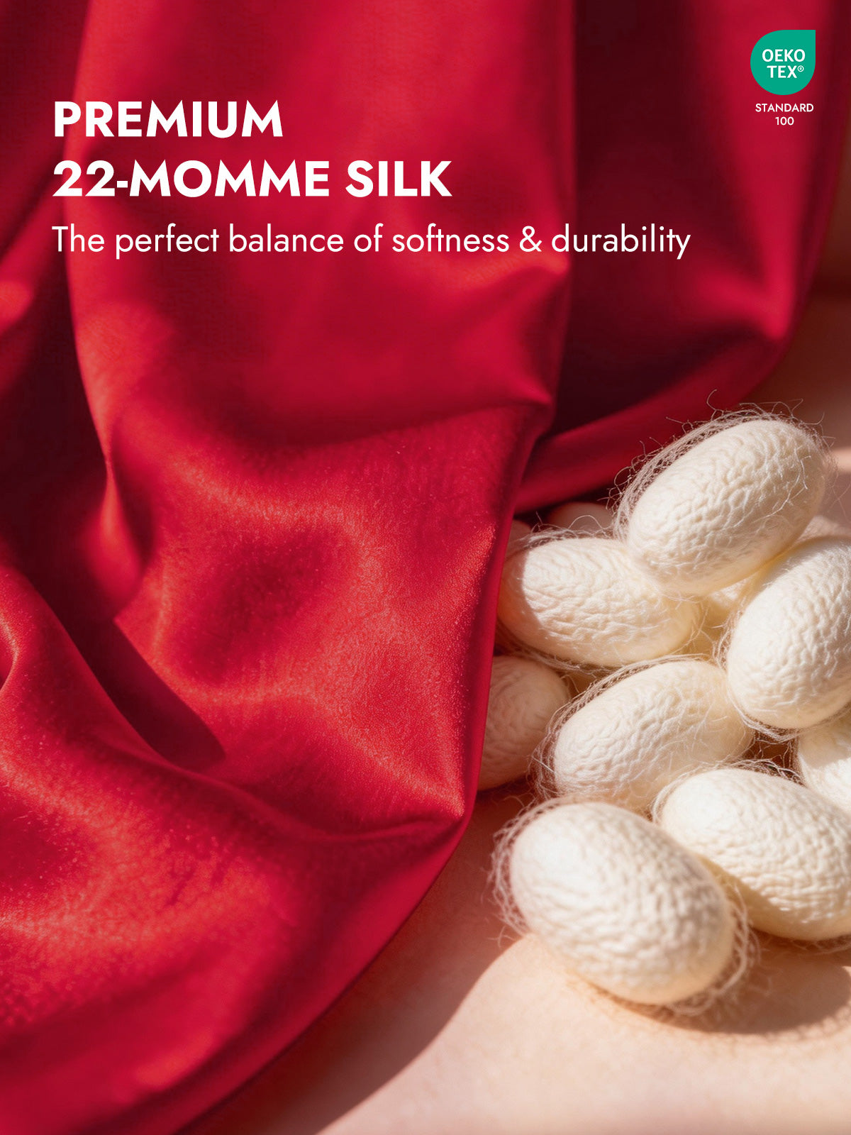 [Wine] SilkSilky  22Momme Pillowcase 005