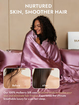 [Pale Mauve] SilkSilky  25Momme Duvet Covers 004