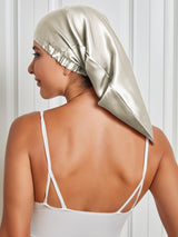 [Beige] SilkSilky  Sleep Cap 001