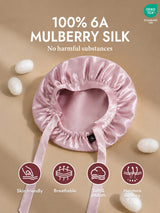 [Pale Mauve] SilkSilky  Sleep Cap 002