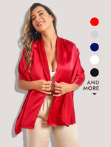 [Red] SilkSilky  Scarf 001