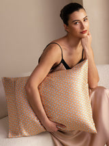 [Yellow Heart Geo] SilkSilky  Pillowcases 004