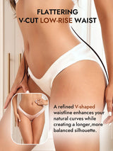 [White] SilkSilky  Panty 005