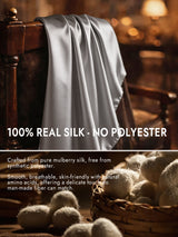 [Light Gray] SilkSilky  Scarf 003