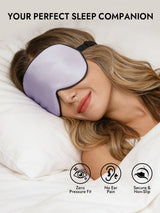 [Lavender] SilkSilky  Eye Mask 005
