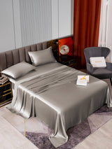 [Gray] SilkSilky  22Momme Pure Silk Bedding Set 002,