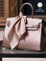 [Pink] SilkSilky  Scarf 001