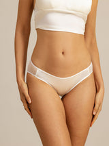 [White] SilkSilky  Panty 001