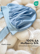 [Sky Blue] SilkSilky  Sleep Cap 002
