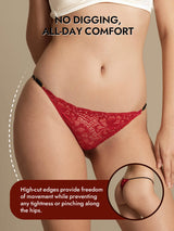 [Wine] SilkSilky  Pure Silk Panty 006