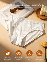 [White] SilkSilky  Panty 002