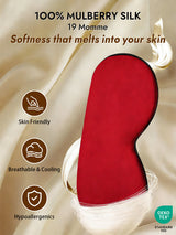 [Red] SilkSilky  Eye Mask 003