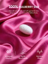 [Hot Pink] SilkSilky  Pure Silk Panty 003