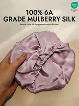 [Pale Mauve] SilkSilky  Sleep Cap 002