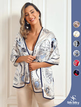[P023] SilkSilky  Pure Silk Scarf 001