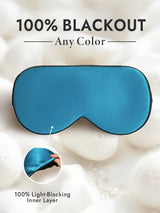 [Teal] SilkSilky  Eye Mask 001