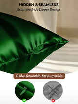 [Dark Green] SilkSilky  30Momme Pillowcase 006