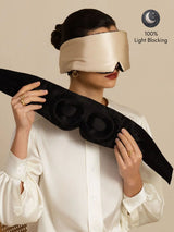 [Champagne] SilkSilky  Eye Mask 001
