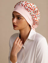 [Cherry] SilkSilky  Sleep Cap 001