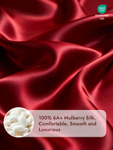 [Wine] SilkSilky  25Momme Duvet Covers 003