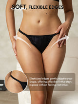 [Black] SilkSilky  Pure Silk Panty 006