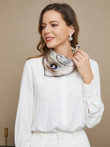 [P043] SilkSilky  Pure Silk Scarf 005,