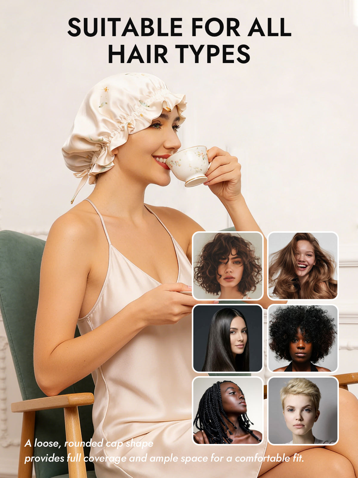 [Multi] SilkSilky  Sleep Cap 006