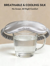 [Silver] SilkSilky  Eye Mask 004