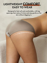 [Gray] SilkSilky  19Momme Stretch Silk Charmeuse Panty 007