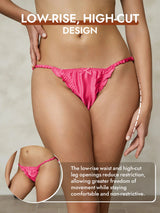 [Hot Pink] SilkSilky  Pure Silk Panty 005