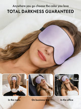 [Lavender] SilkSilky  Eye Mask 006