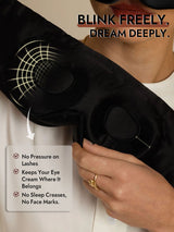 [Black] SilkSilky  Eye Mask 003