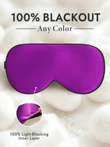 [Purple] SilkSilky  Eye Mask 001