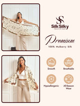 [P020] SilkSilky  Pure Silk Scarf 002