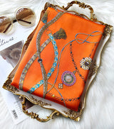 [P018] SilkSilky  Pure Silk Scarf 006