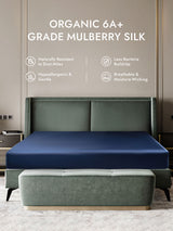 [Dark Blue] SilkSilky  25Momme Sheet 001