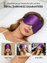 [Purple] SilkSilky  Eye Mask 006