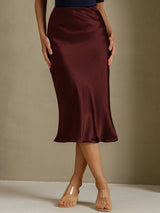 [Coffee] SilkSilky  Skirt 001