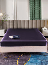 [Deep Purple] SilkSilky  22Momme Sheet 001