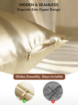 [Ivory] SilkSilky  30Momme Pillowcase 006