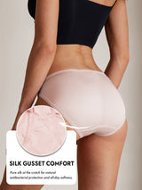 [Light Pink] SilkSilky  100% Silk Jersey Panty 004